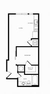1 Bed/1 Bath-A01 Modern