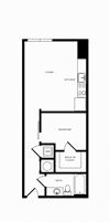 1 Bed/1 Bath-A05 Modern