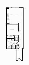 1 Bed/1 Bath-A06 Modern