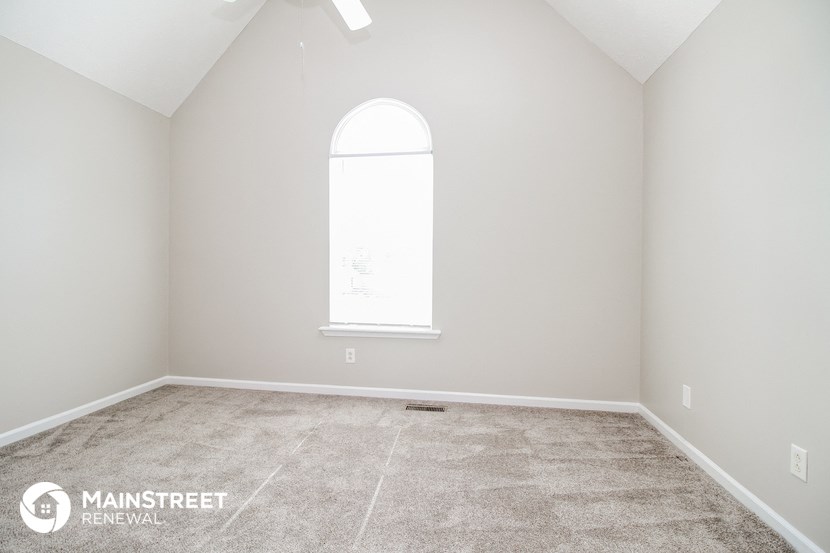 the room is clean and ready to receive the carpet