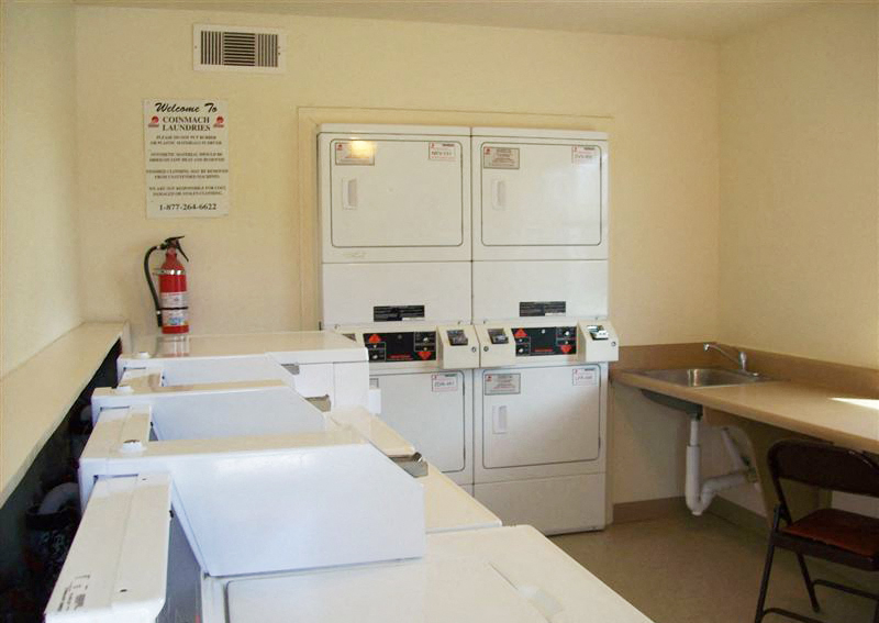 Courtwood Apartments laundry, McNair, Texas