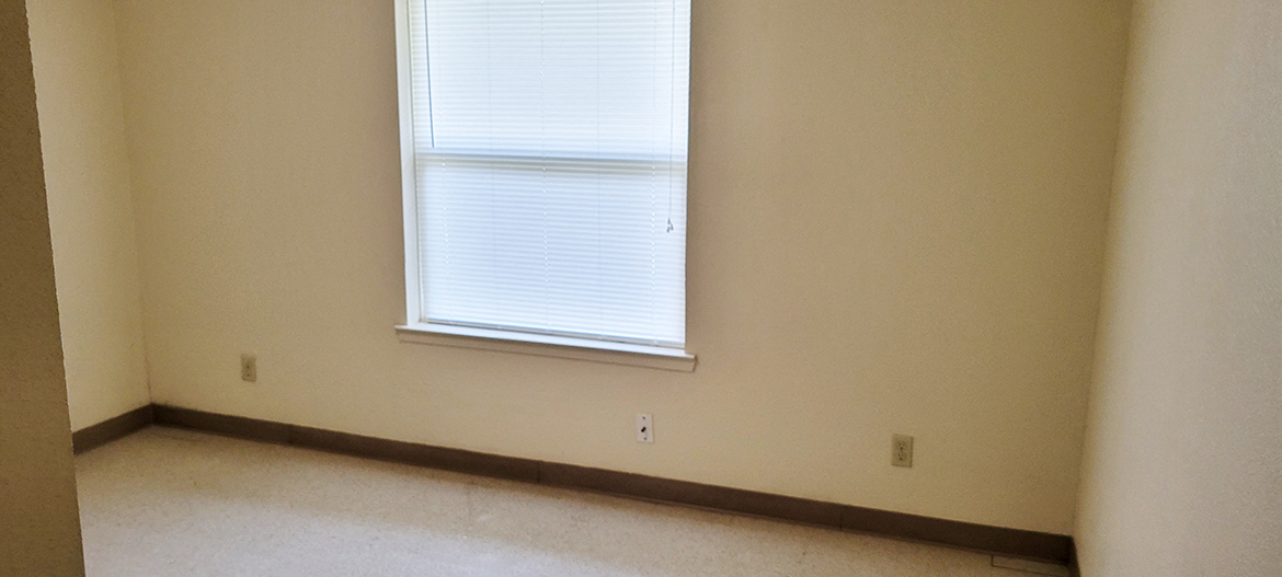 Hillwood Apartments 2 Bedroom Rear Bedroom, Weimar, TX