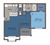 Astoria I Floor Plan Astoria I Floor Plan at Abberly Square Apartment Homes, Maryland, 20601