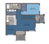 Freedom I Floor Plan Freedom I Floor Plan at Abberly Square Apartment Homes, Waldorf