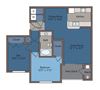 Herald I Floor Plan Herald I Floor Plan at Abberly Square Apartment Homes, Maryland
