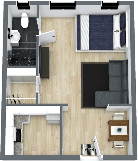 175 Jay Street Studio-1 Bed Apartment for Rent - Photo Gallery 6