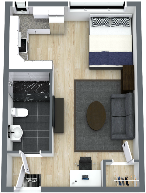 175 Jay Street Studio-1 Bed Apartment for Rent - Photo Gallery 8