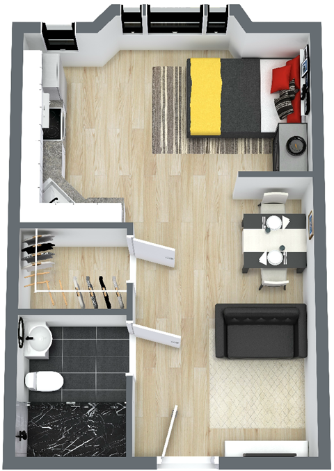 175 Jay Street Studio-1 Bed Apartment for Rent - Photo Gallery 11