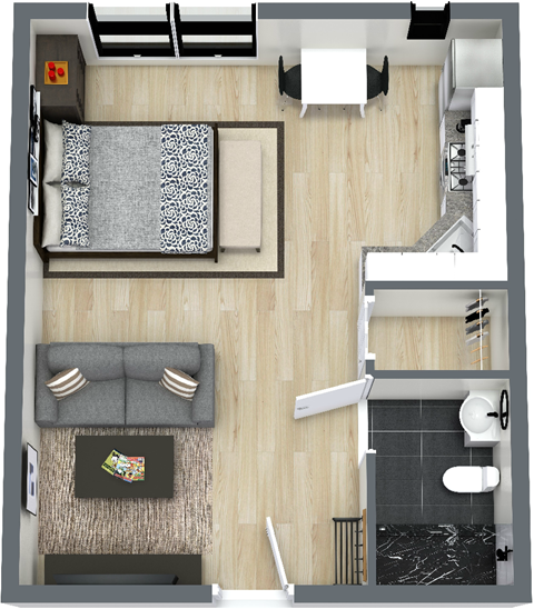 175 Jay Street Studio-1 Bed Apartment for Rent - Photo Gallery 12