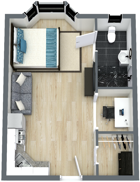 175 Jay Street Studio-1 Bed Apartment for Rent - Photo Gallery 13