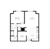 1F.1 Floorplan showing the 1F1 floorplan for Mirrorton Apartments
