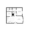 1G Floorplan showing the 1G floorplan for Mirrorton Apartments