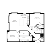 2C Floorplan showing the 2C floorplan for Mirrorton Apartments