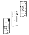 3B.1 Floorplan showing the 3B.1 floorplan for Mirrorton Apartments