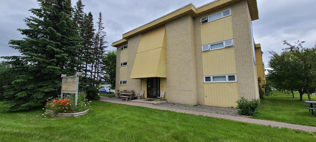 the building in which the apartment is located