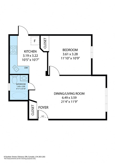 a floor plan of a bedroom apartment with a bedroom and a living room