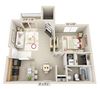 1 Bed 1 Bath A