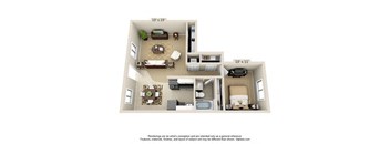 1 bedroom