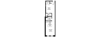 316 Floor Plan at Market Square Place, Pittsburgh, Pennsylvania