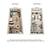 1 Bed, 1.5 Bath