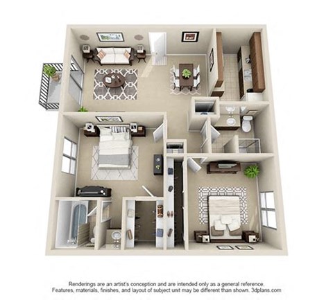 4616 Country Lane Studio-2 Beds Apartment for Rent - Photo Gallery 15