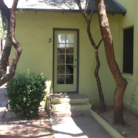 the front door of our house