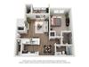 1 Bedroom Floor Plan | Briarcliff Apartments Atlanta GA