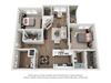 2 Bedroom Floor Plan | Briarcliff Apartments Atlanta GA