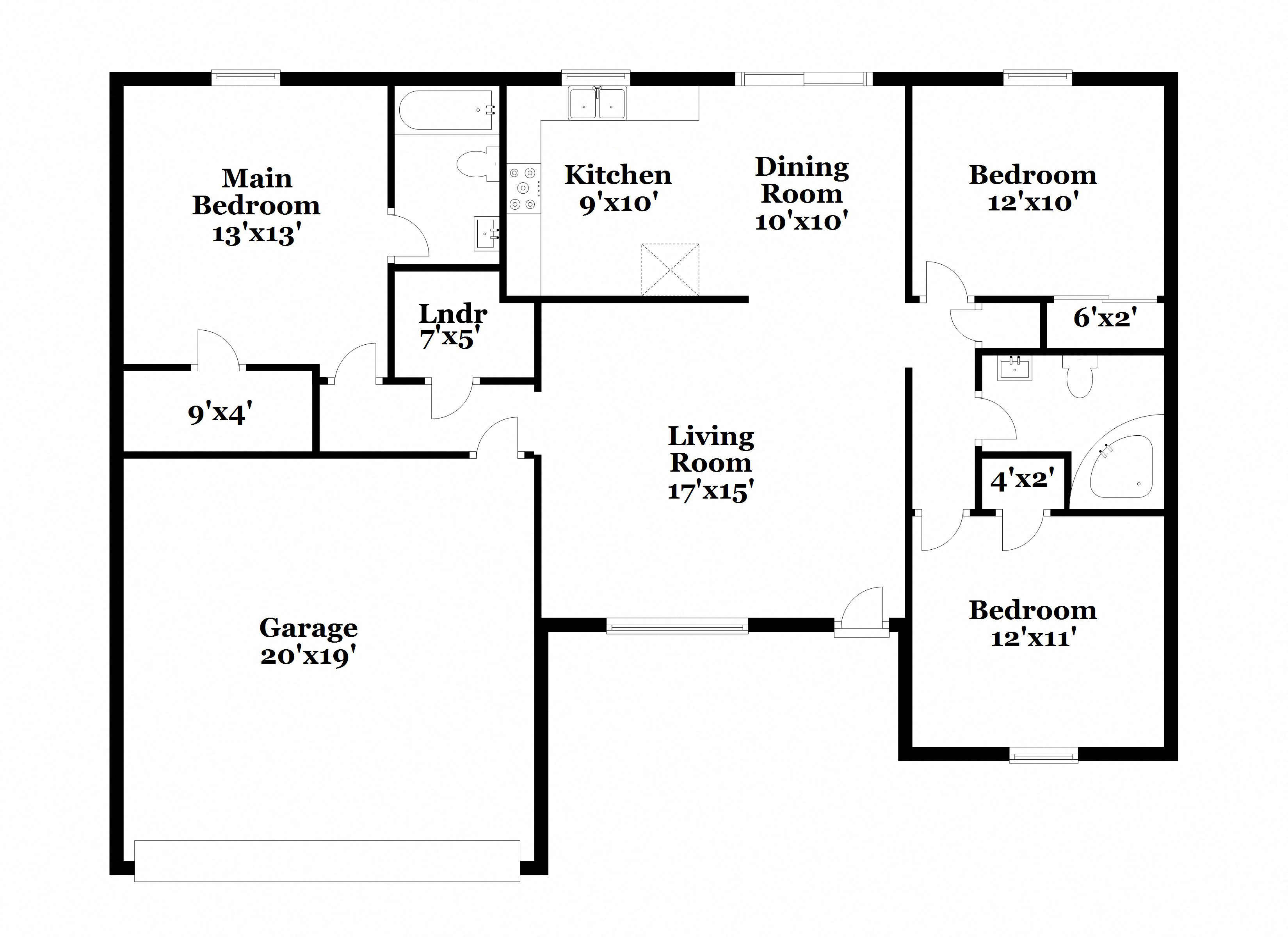 1103 Sheffield Ct 3 Beds Apartment for Rent