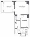2 Bed, 1 Bath