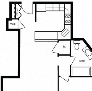 Signature Series 1 Bedroom - Belvedere