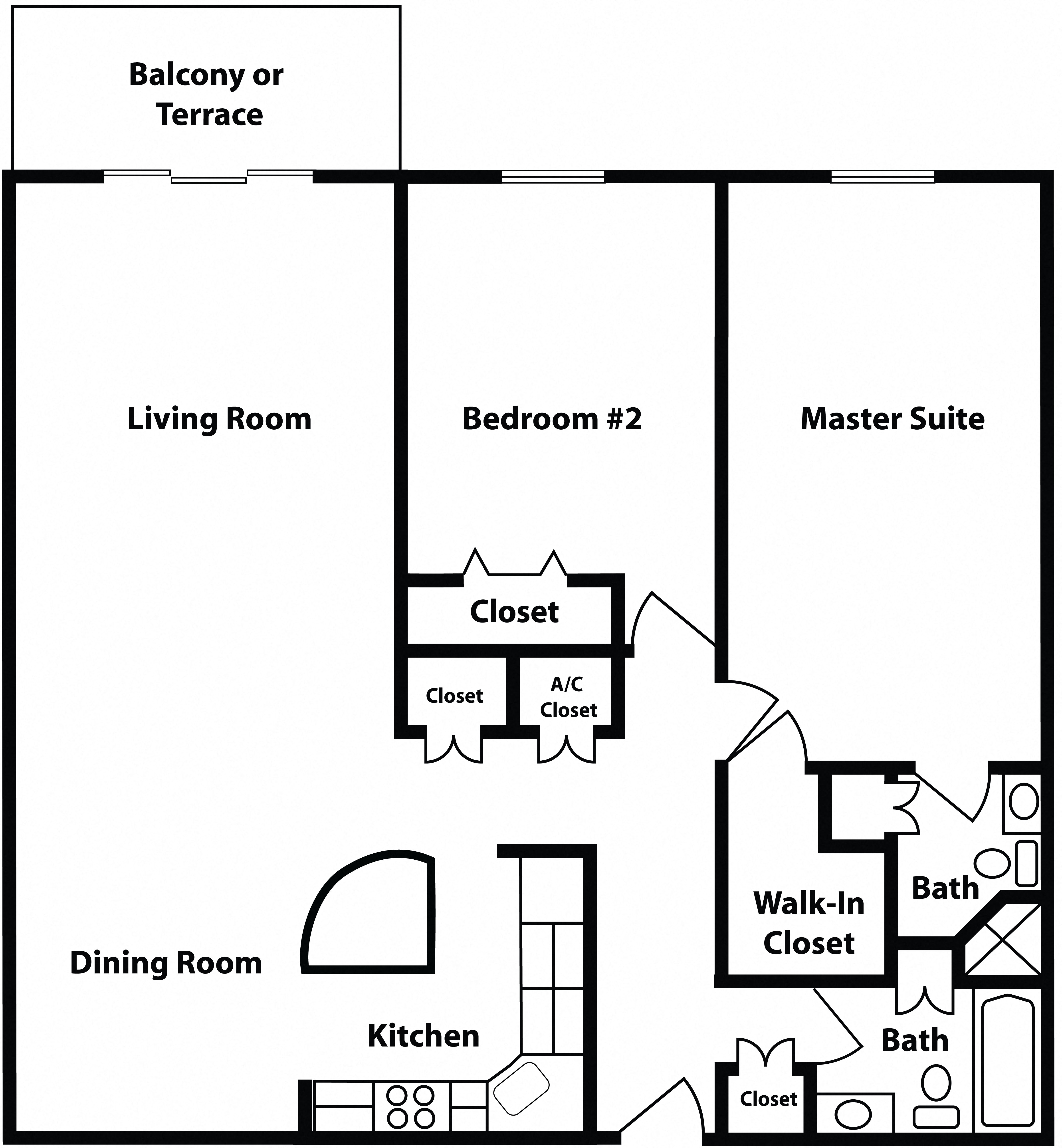 Signature Series 2 bedrooms - Belvedere