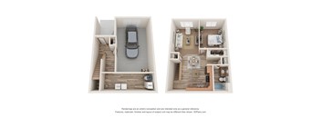 1 Bedroom, 1 Bathroom