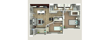 Bonita Floor Plan at The Canyons at Linda Vista Trail, Arizona, 85704