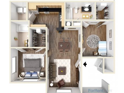 Dogwood Floor Plan |Cypress Gardens