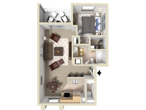 Areca Floor Plan | Gateway Club