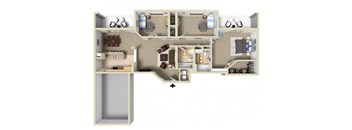 Cypress Floor Plan | Gateway Club