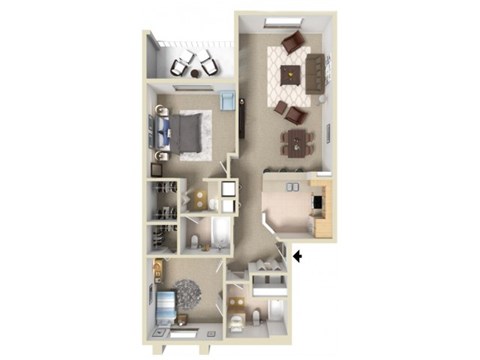 Dogwood Floor Plan | Gateway Club