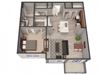 1A Floor Plan 1A Floor Plan |Lofts at Zebulon