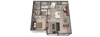 1A-Alt Floor Plan |Lofts at Zebulon