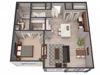 1A-Alt Floor Plan 1A-Alt Floor Plan |Lofts at Zebulon