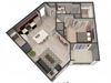1D Floor Plan 1D Floor Plan |Lofts at Zebulon