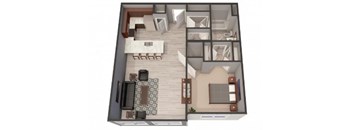 1F-Alt Floor Plan |Lofts at Zebulon