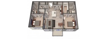 2A-Alt Floor Plan |Lofts at Zebulon