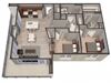 2C Floor Plan 2C Floor Plan |Lofts at Zebulon
