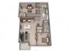 2D Floor Plan 2D Floor Plan |Lofts at Zebulon
