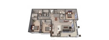 3A Floor Plan |Lofts at Zebulon