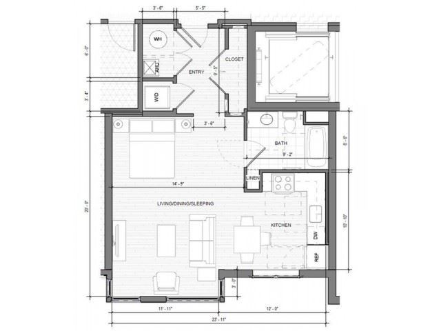 Studio B Floor Plan Studio B Floor Plan| Merc