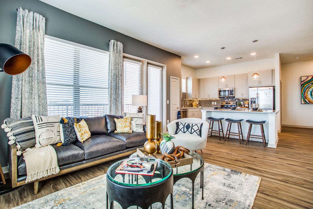 Westloop at the Diamond Interchange open floor plan