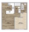 1 Bedroom - First Floor Style 102
